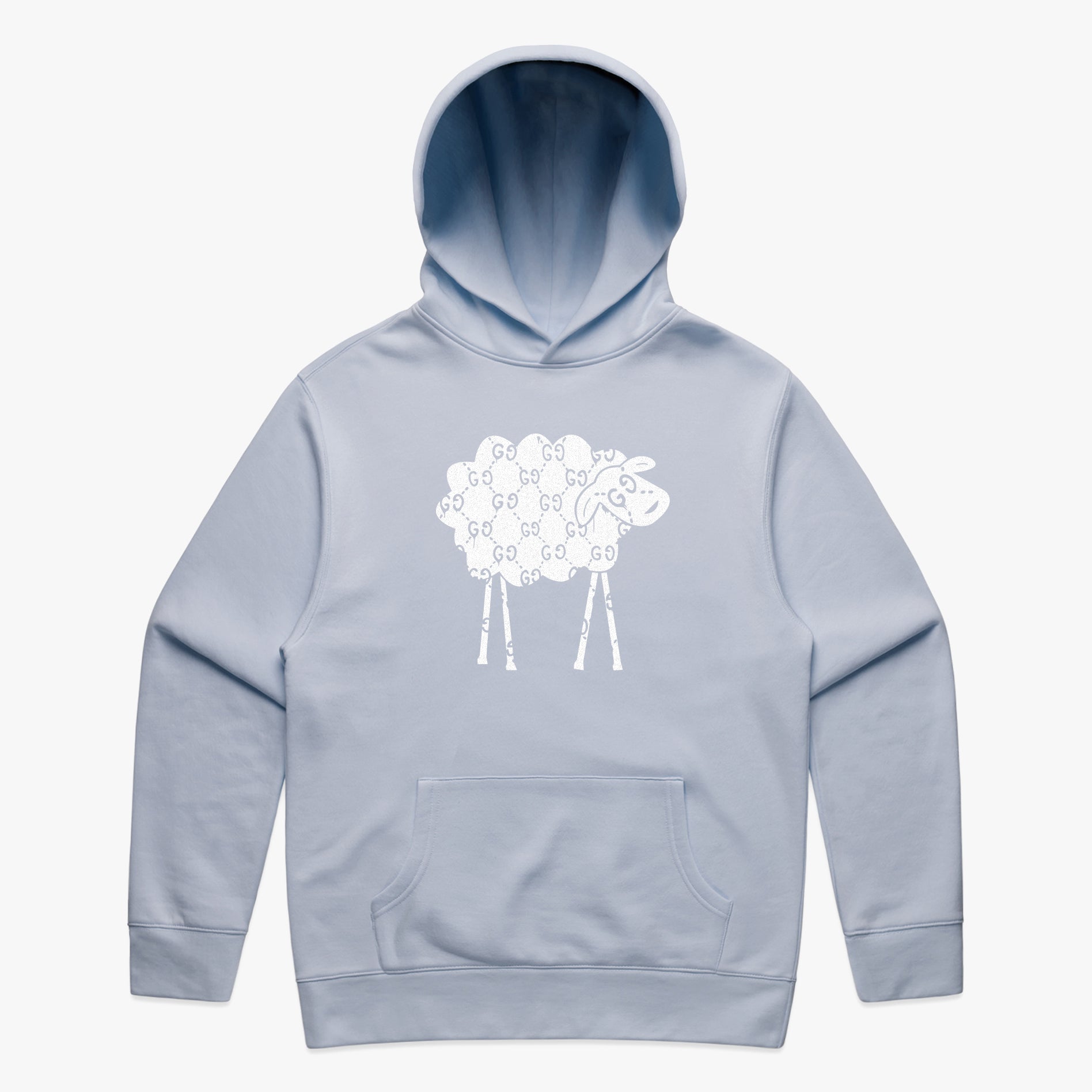 SHEEPEY Ghost Relax Hoodie Powder