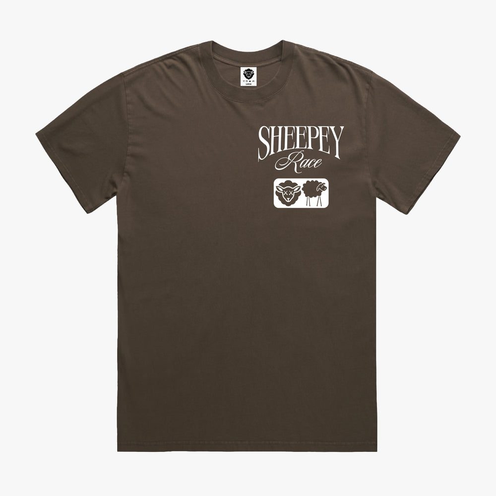 SHEEPEY Performance Tee Walnut