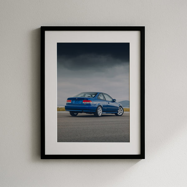 SRG8 2000 EBP Honda Civic Si EM1 Digital Download Poster