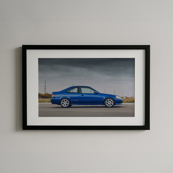 SRG8 2000 EBP Honda Civic Si EM1 Digital Download Poster