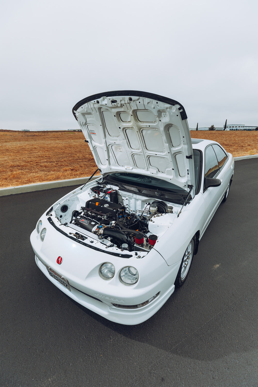Built K24 Acura Integra Sedan Sticker