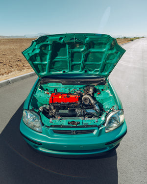 Turbo Midori K24 EK Hatch Sticker