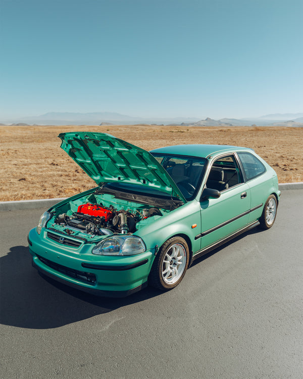 Turbo Midori K24 EK Hatch Sticker