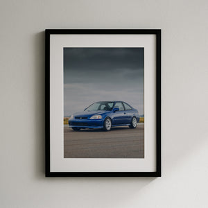 SRG8 2000 EBP Honda Civic Si EM1 Digital Download Poster