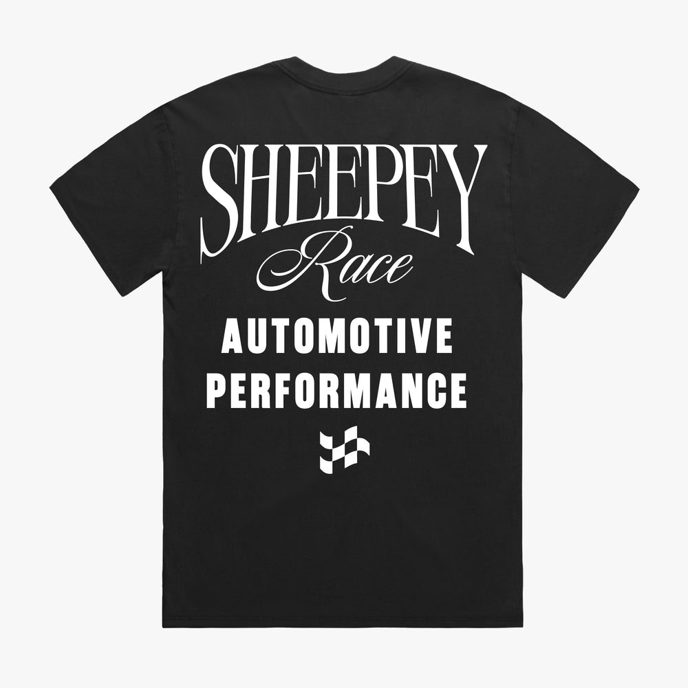 SHEEPEY Performance Tee Black