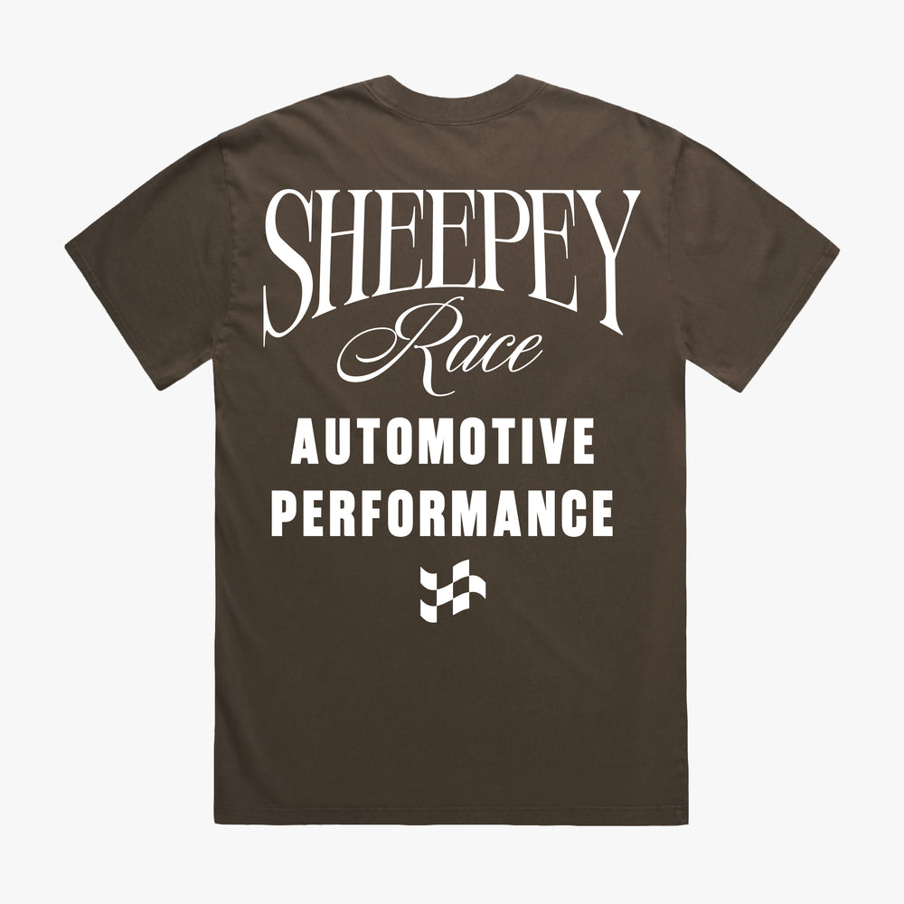 SHEEPEY Performance Tee Walnut