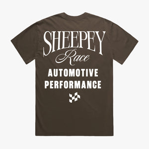 SHEEPEY Performance Tee Walnut