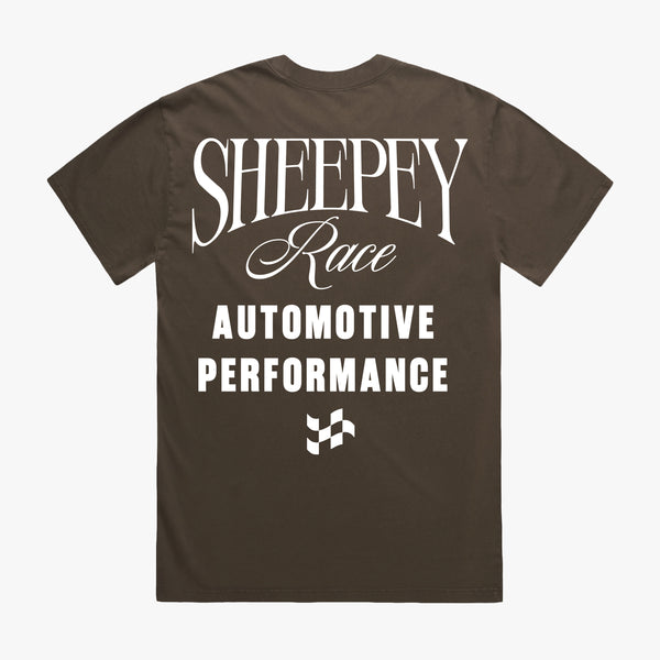 SHEEPEY Performance Tee Walnut