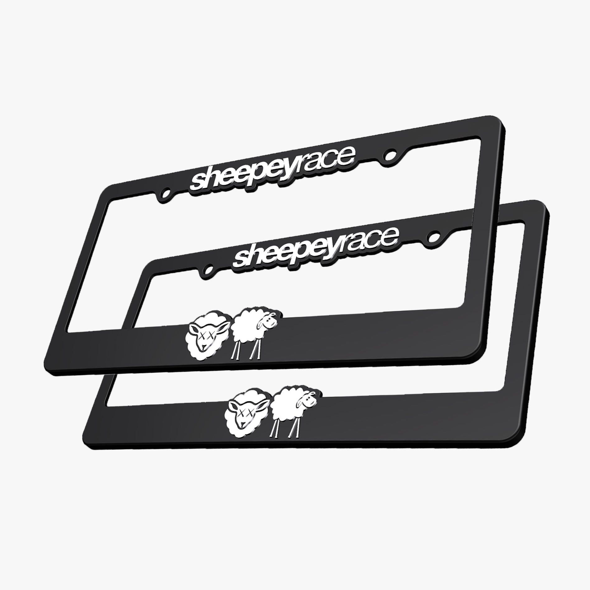 SHEEPEY License Plate Frame [2 Pack]