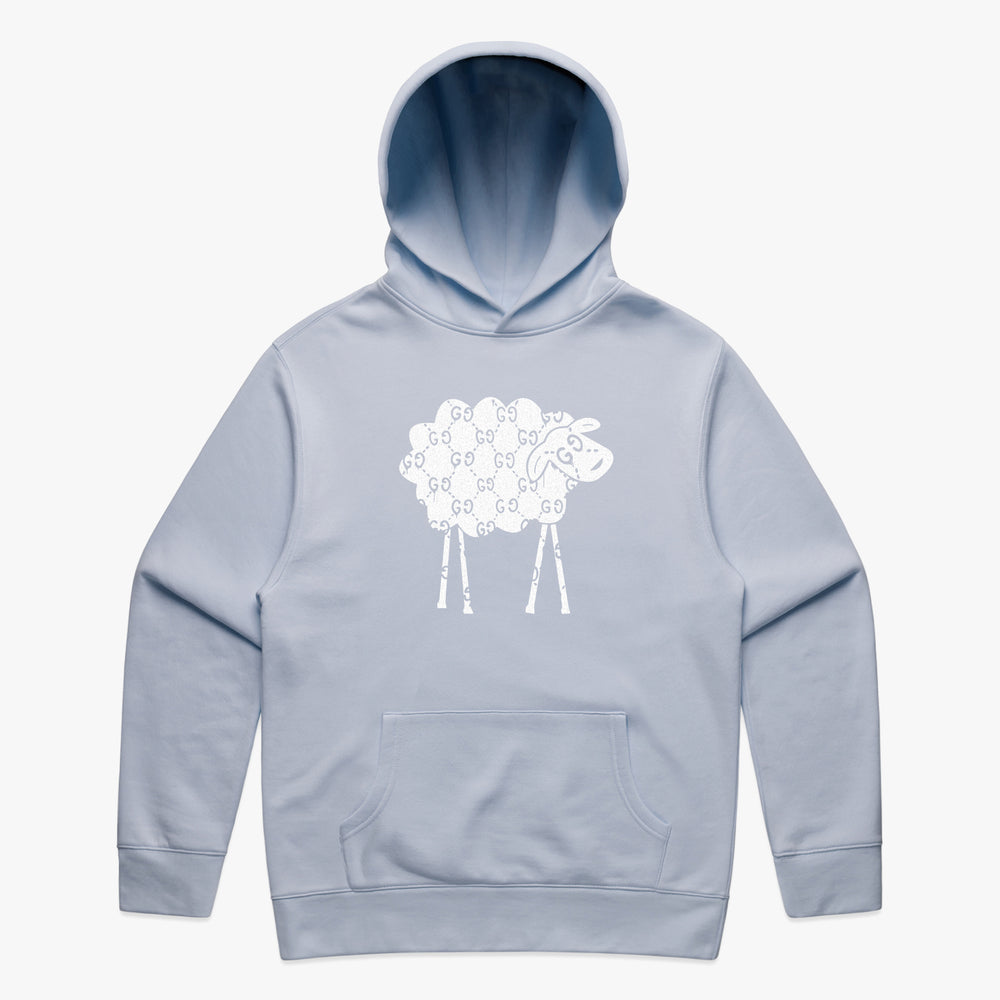 SHEEPEY Ghost Relax Hoodie Powder