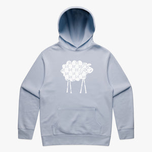 SHEEPEY Ghost Relax Hoodie Powder