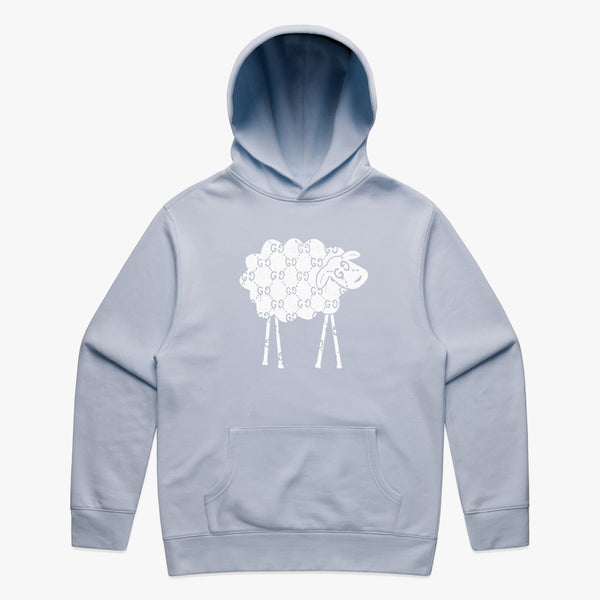 SHEEPEY Ghost Relax Hoodie Powder