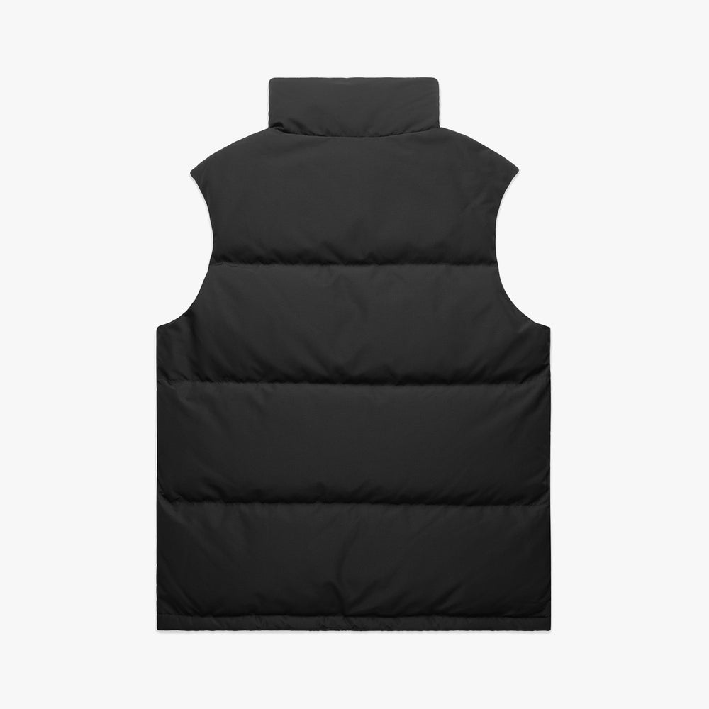 SHEEPEY Puffer Vest Black