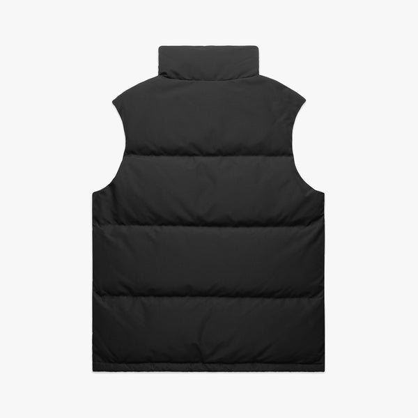 SHEEPEY Puffer Vest Black