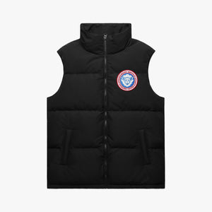 SHEEPEY Puffer Vest Black