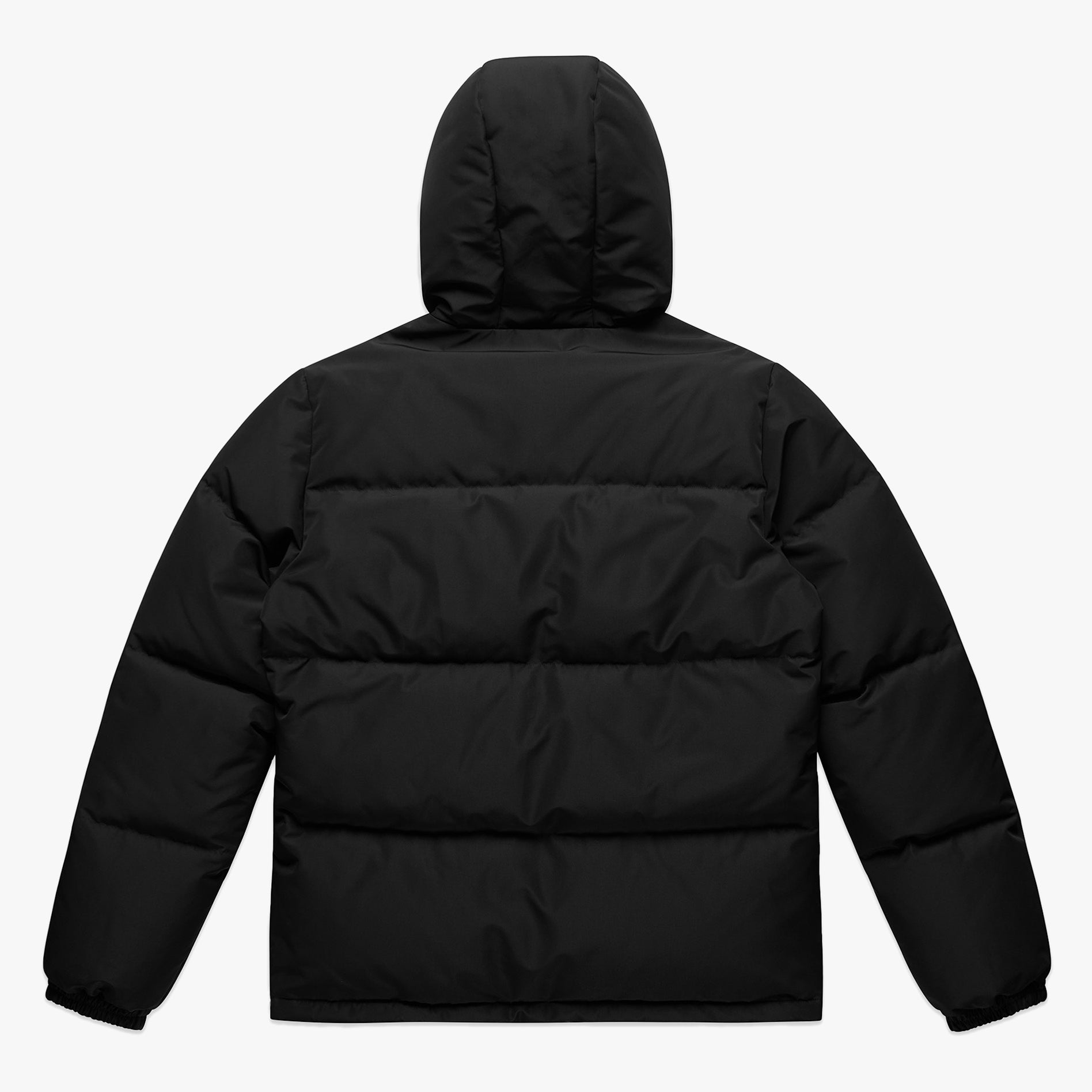 SHEEPEY Hooded Puffer Black