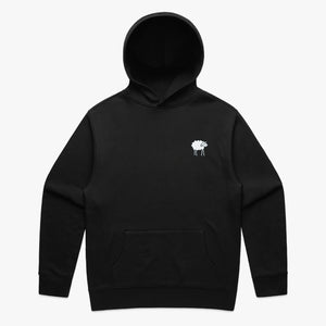 SHEEPEY OG Embroidered Relax Hoodie Black