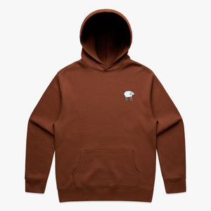 SHEEPEY OG Embroidered Relax Hoodie Clay