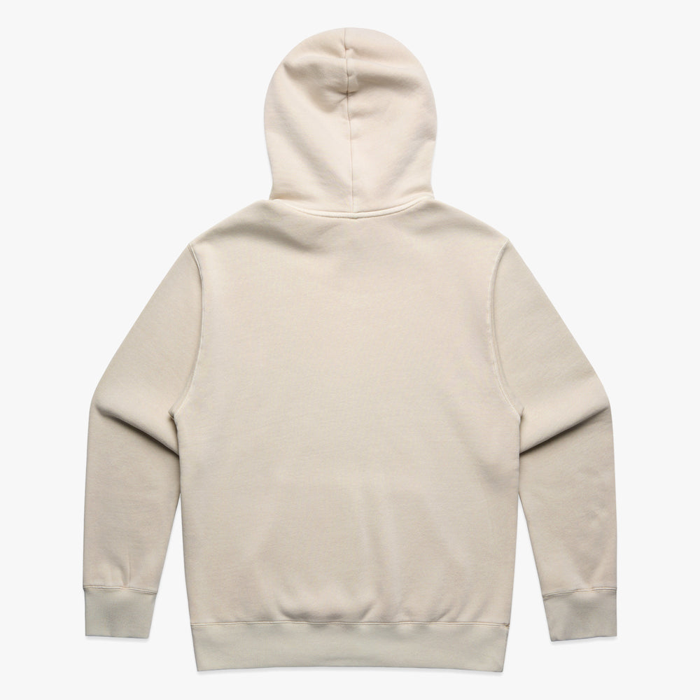 SHEEPEY OG Embroidered Relax Hoodie Faded Ecru