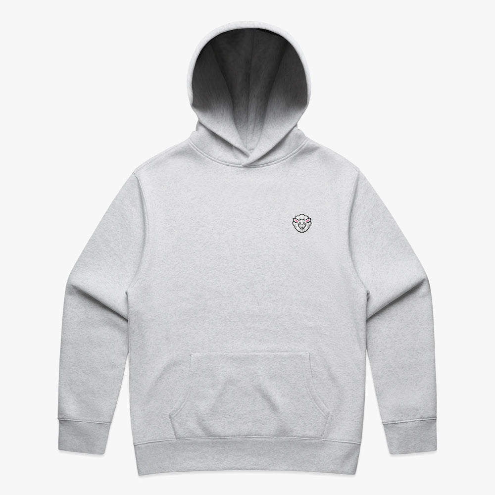 SHEEPEY Staple Relax Hoodie White Heather