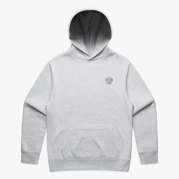 SHEEPEY Staple Relax Hoodie White Heather