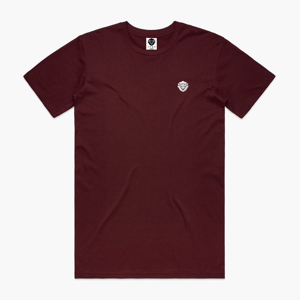 SHEEPEY Staple Tee Burgundy