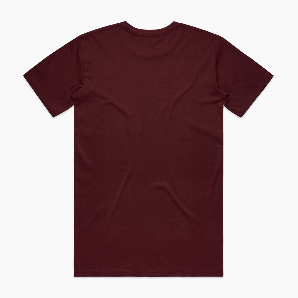 SHEEPEY Staple Tee Burgundy