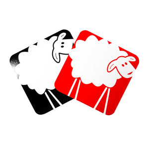 SHEEPEY Square Slap Sticker