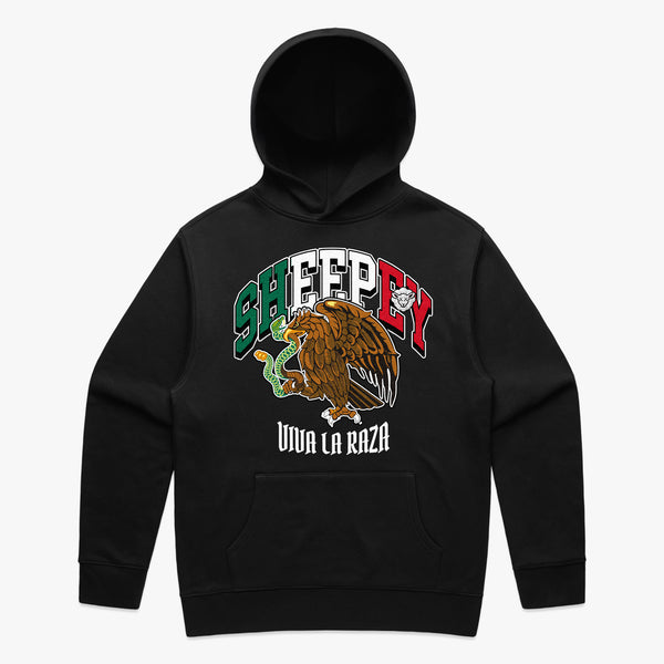 SHEEPEY Viva La Raza Relax Hoodie Black