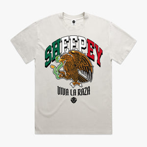 SHEEPEY Viva La Raza Tee Bone
