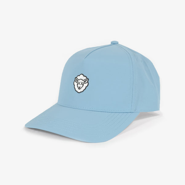 SHEEPEY Micro 5 Panel Nylon Hat Carolina Blue