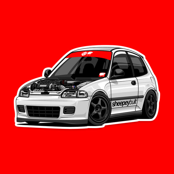 K Swapped EG Hatch Sticker