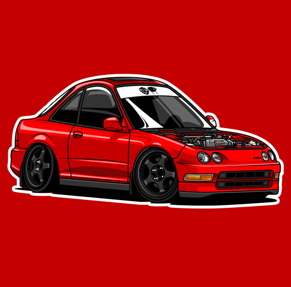 K24 Acura Integra Sticker