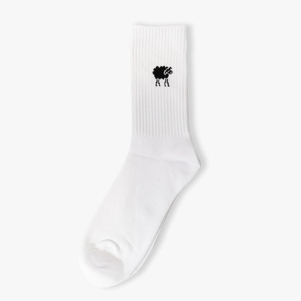 SHEEPEY Ankle Sock White